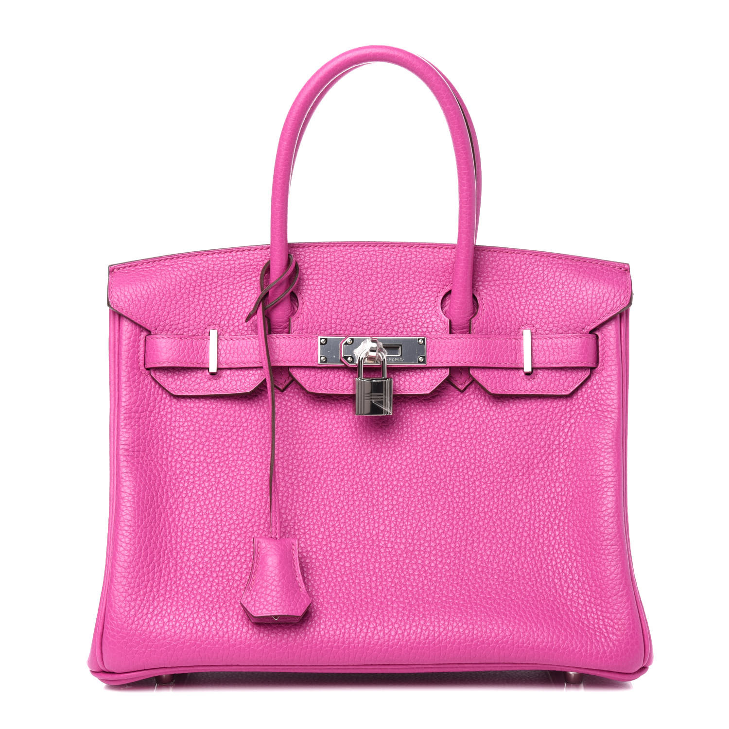 HERMES Taurillon Clemence Birkin bag gnolia 