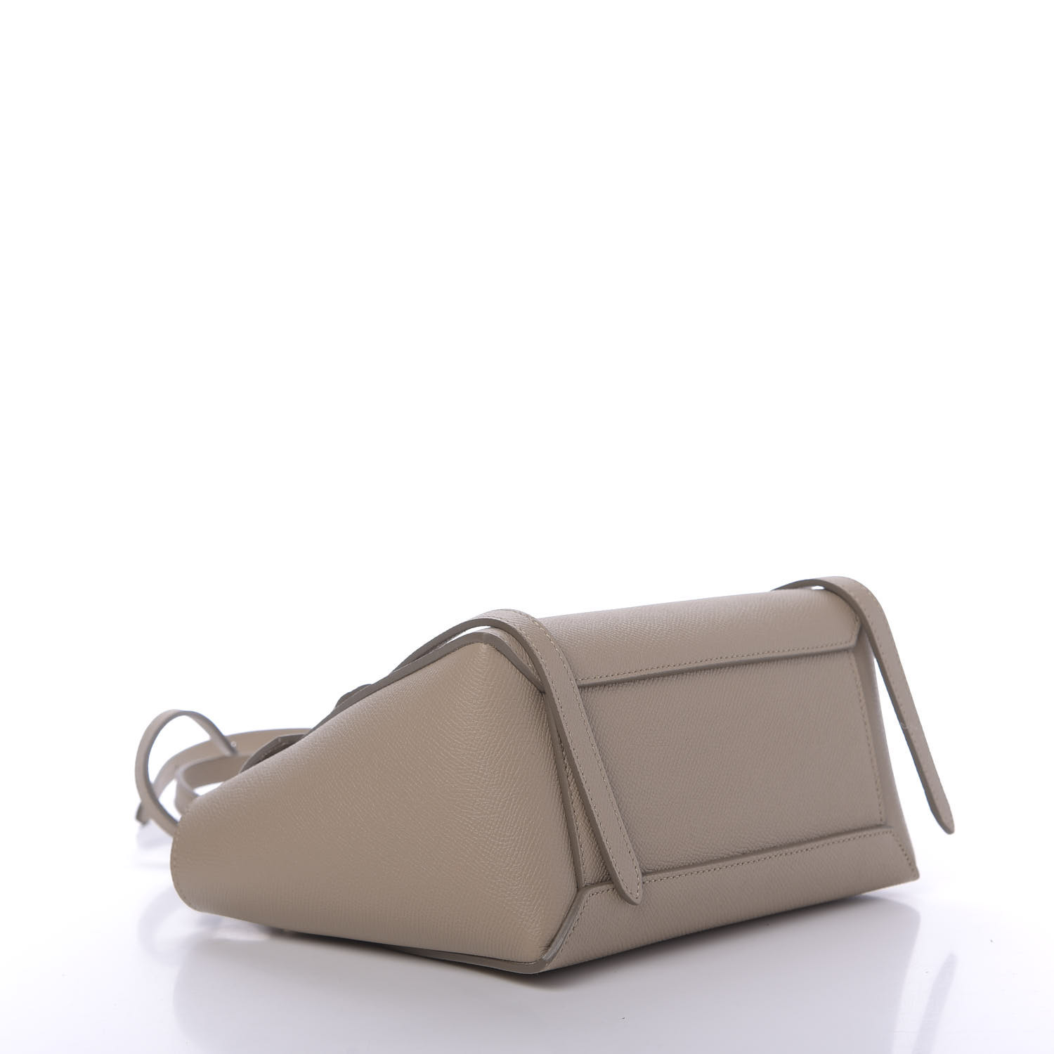 CELINE Grained Calfskin Nano Belt Bag Light Taupe