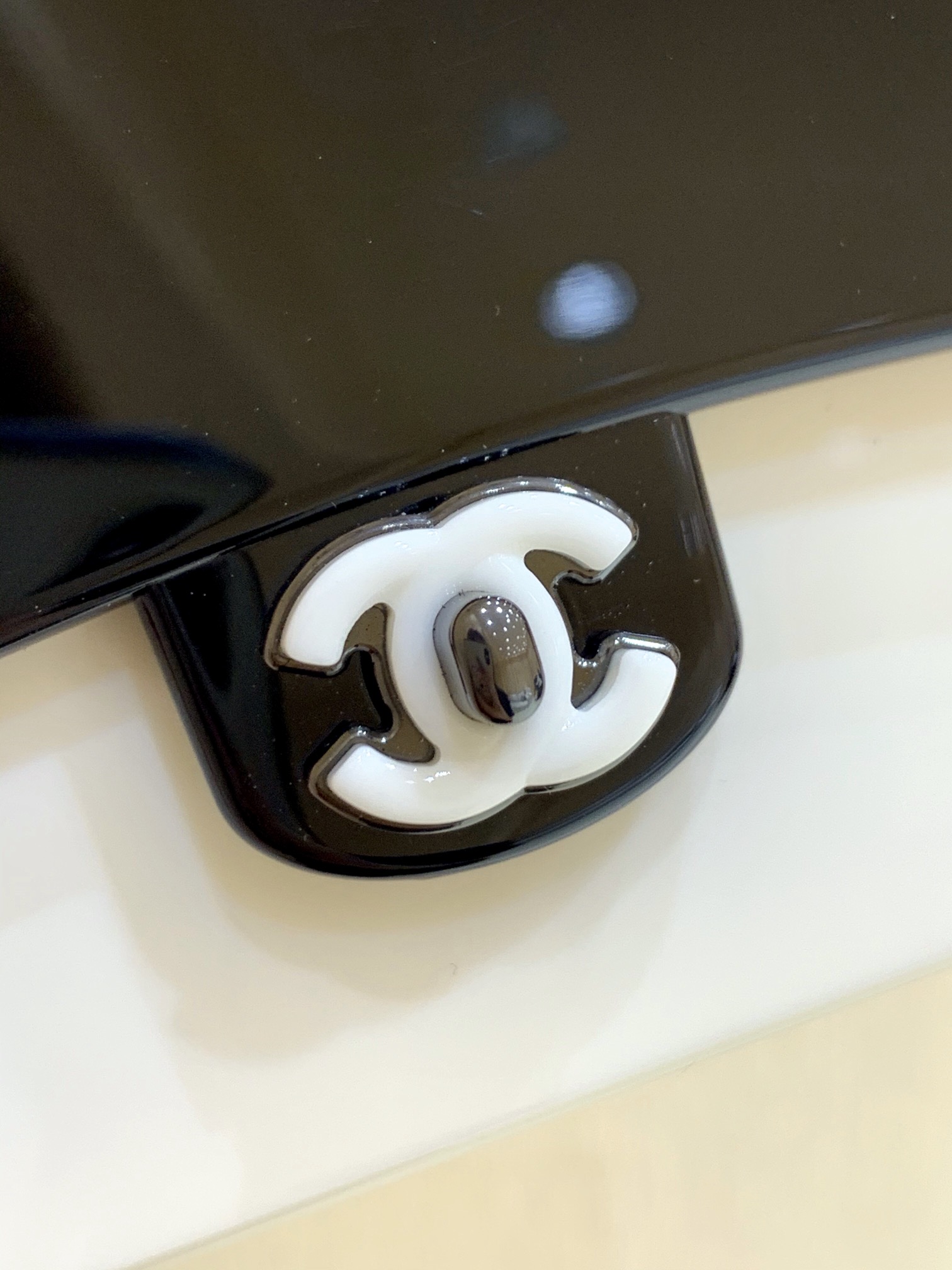 1Chanel Acrylic small box mini evening bag