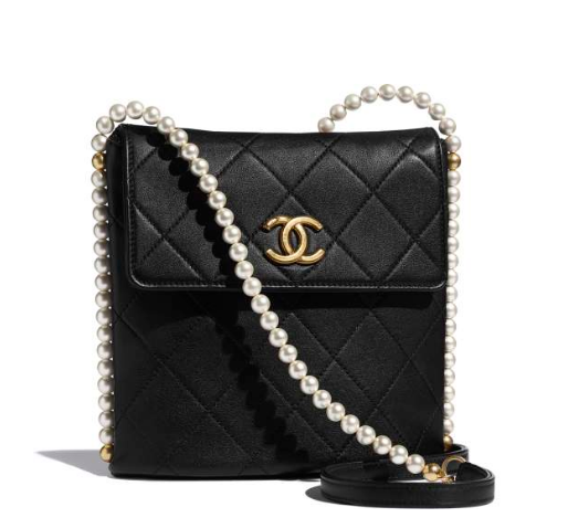 1chanel Small Hobo Bag black