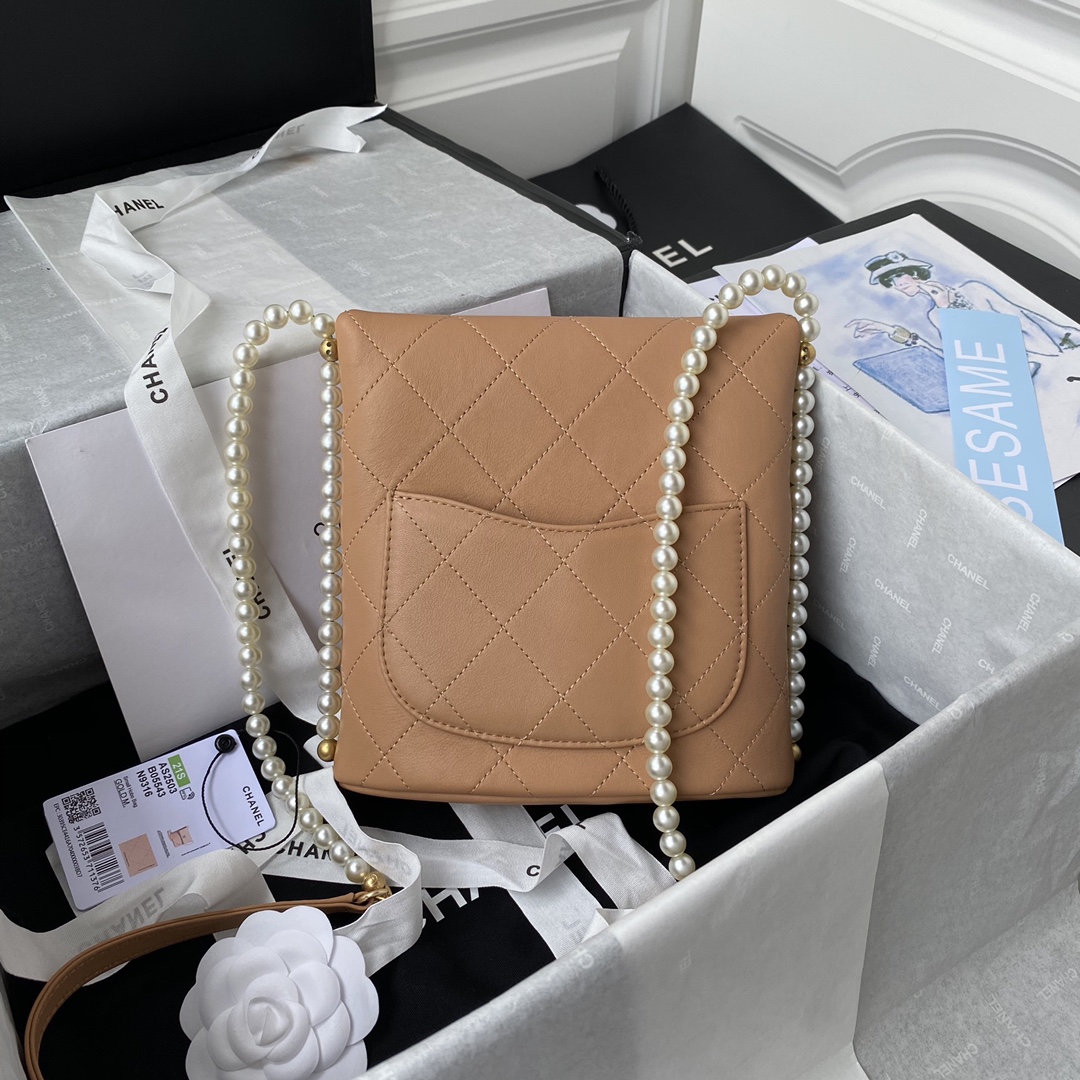 1chanel Small Hobo Bag Beige