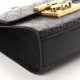 GUCCI 1GG ssima Small Padlock Shoulder Bag Black