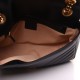 1GUCCI Calfskin Matelasse Small GG Marmont Black