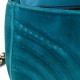 GUCCI Velvet Matelasse Small GG Marmont Shoulder Bag Petrol Blue