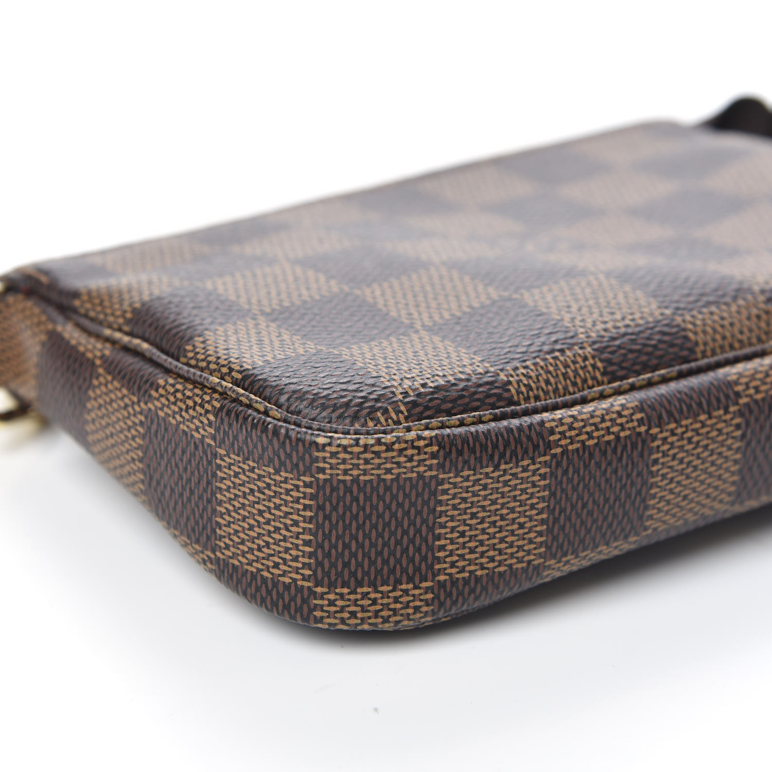 LOUIS VUITTON Damier Ebene Mini Pochette Accessories