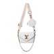 LOUIS VUITTON Calfskin New Wave Multi Pochette Snow