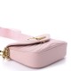 LOUIS VUITTON Calfskin New Wave Multi Pochette Rose Ballerine