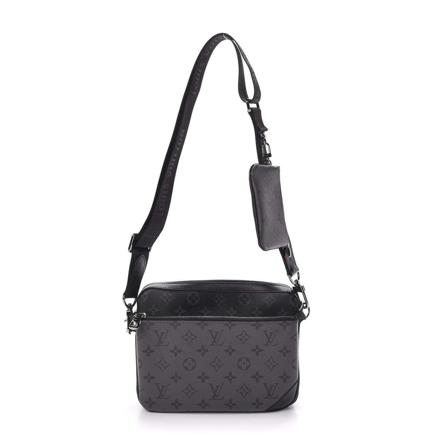 LOUIS VUITTON Reverse Monogram Eclipse Trio Messenger