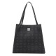 MCM Visetos Medium Yris Shopper Tote Black