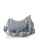 PRADA Saffiano Mini Shoulder Bag Astrale