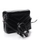 YSL Calfskin Y Quilted Monogram Toy Loulou Crossbody Bag Black