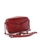 YSL Patent Calfskin Matelasse Monogram Mini Lou Camera Bag Eros Red